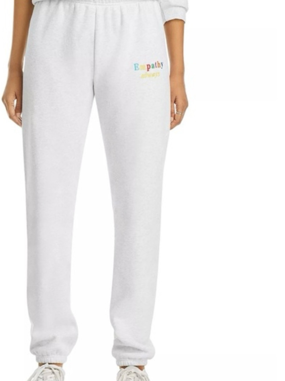 Mayfair Group Women's White Track Joggers - XS